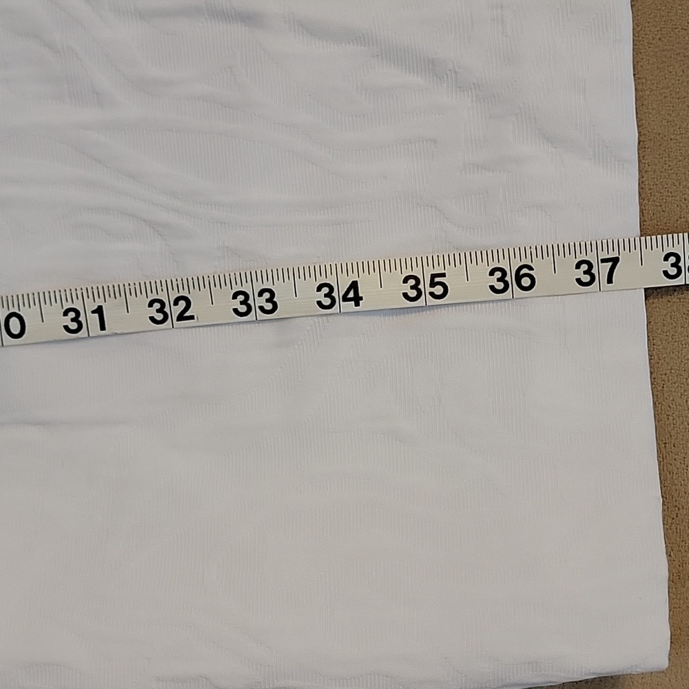 Studio I White Sleeveless Sheath Dress with Beading Size 14 EUC - Picture 10 of 12